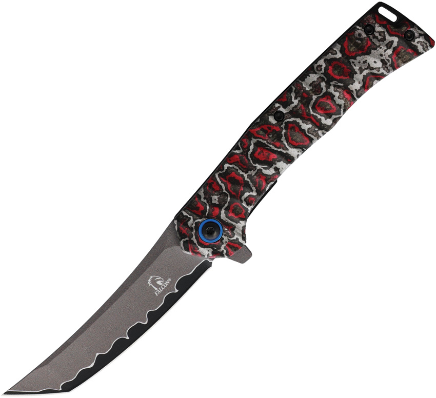 Linerlock A/O Alum Red/Gray