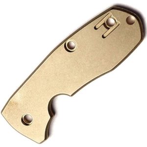 Techno 2 Handle Scales Brass