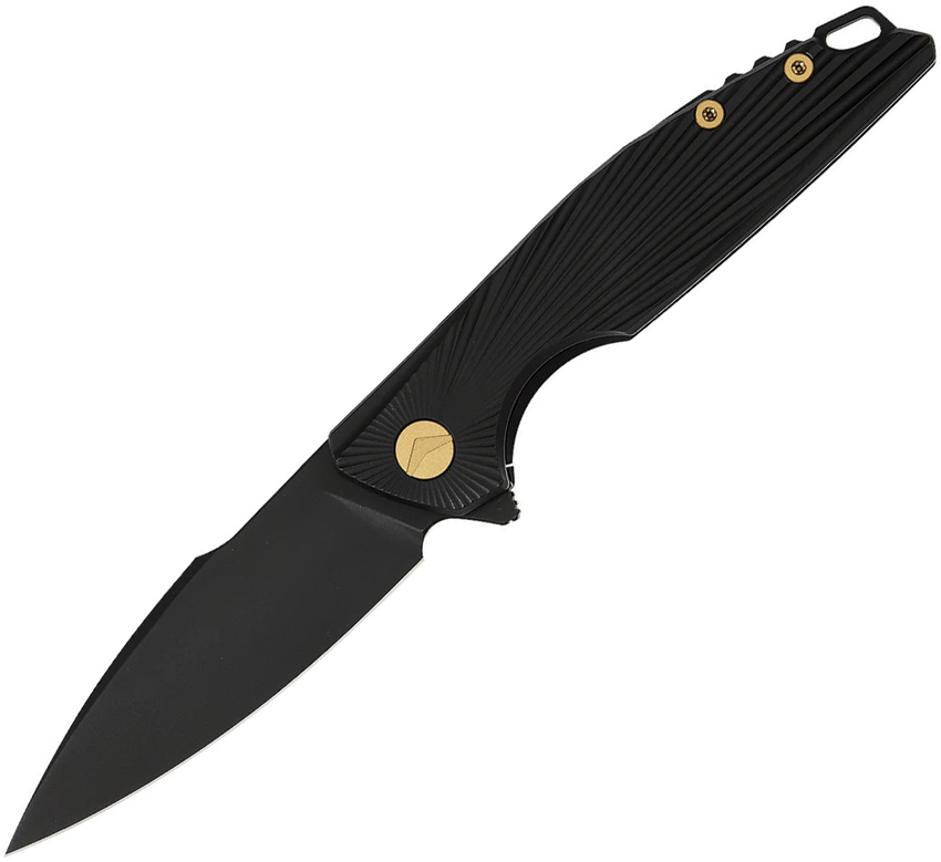 Aurora Rays Framelock Ti Black
