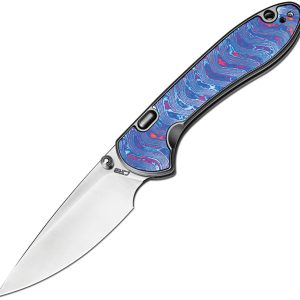 S90V Titanium; Damascus