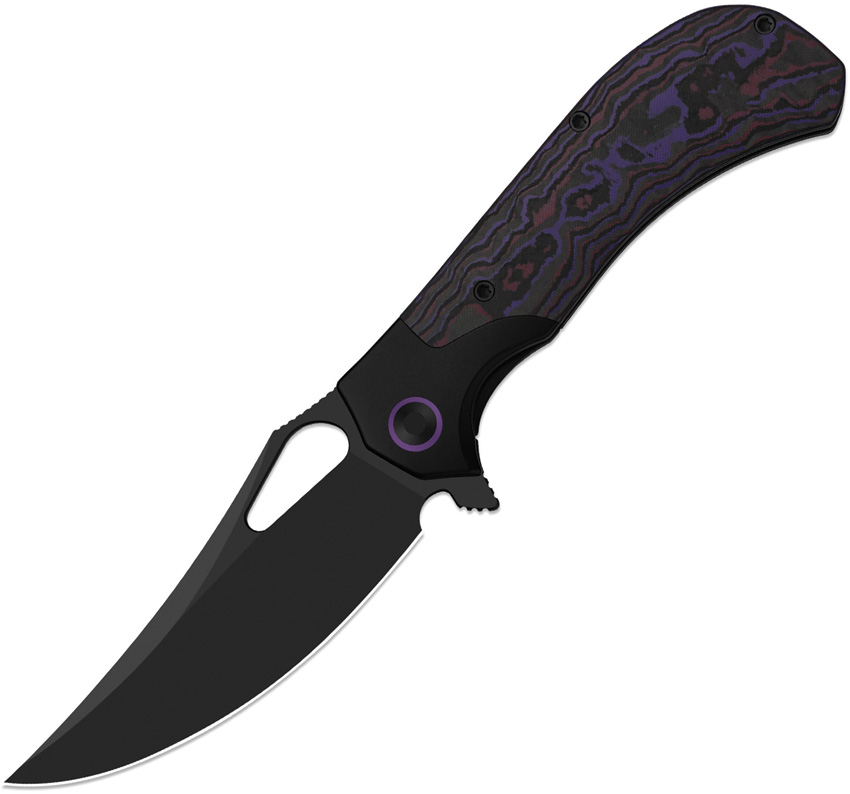 Cycone Framelock Purple Hz