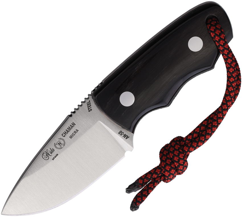 Chaman Micra Neck Knife Horn