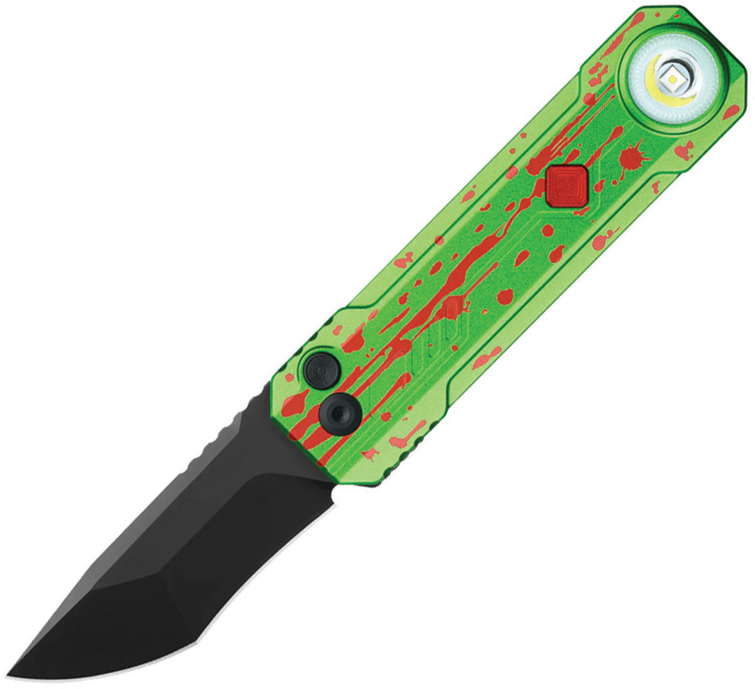 LK Button Lock Zombie Green
