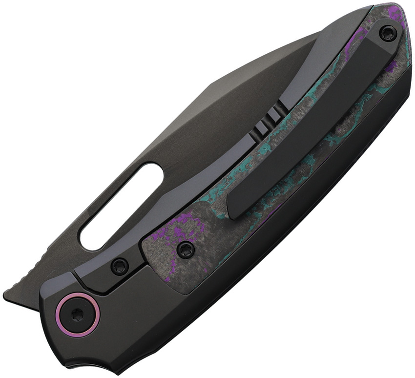 Orca Button Framelock Ti/CF DL - Image 3