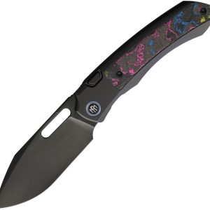 Orca Button Framelock Ti/CF