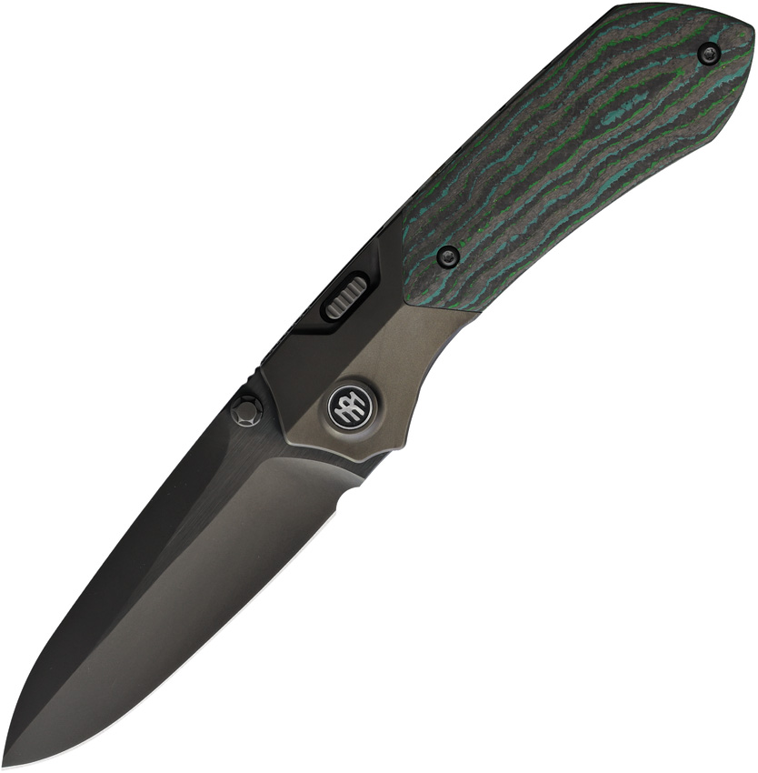 Meteor Button Linerlock Kelp