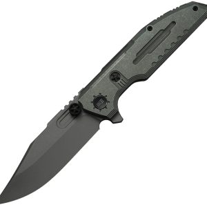 Muster Framelock Olive Gry