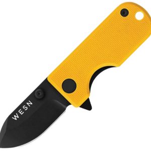 Microblade Framelock YLW/BLK