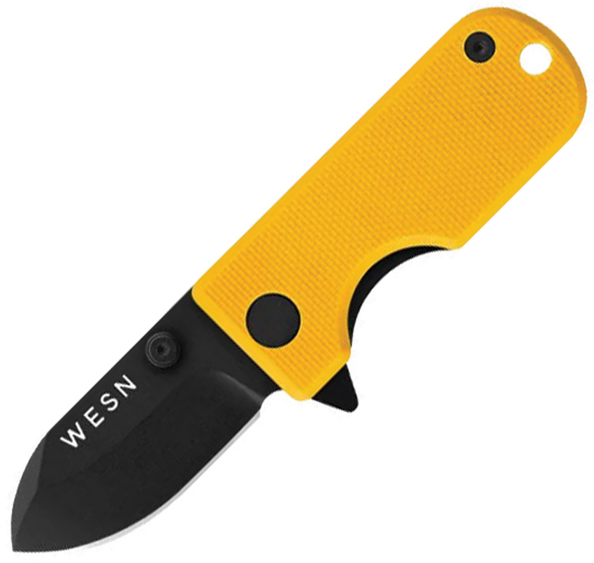 Microblade Framelock YLW/BLK