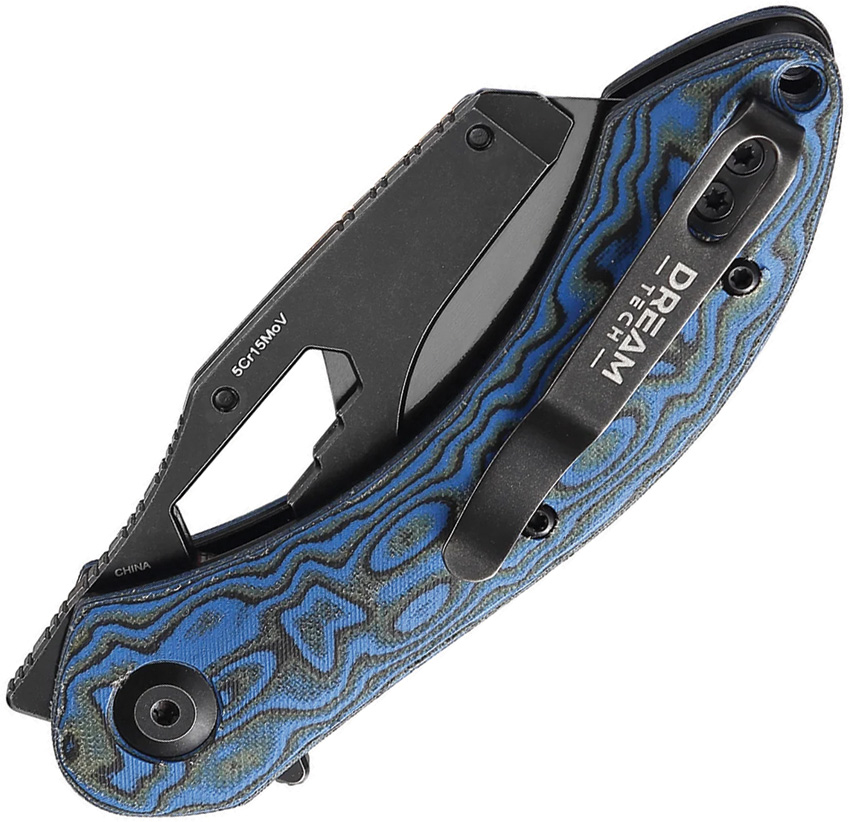 D4518 Utility Button Lock Blue - Image 3