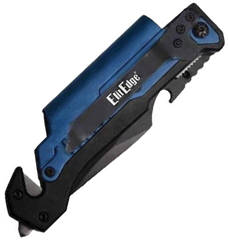 Linerlock A/O Rescue Knife Blu - Image 3