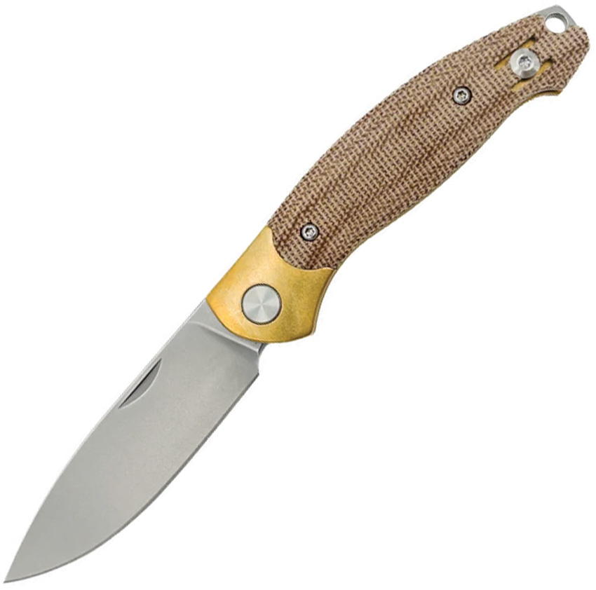 Farley Brass Natural Canvas Mi