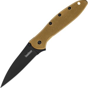 Leek A/O Gold Black PVD Blade