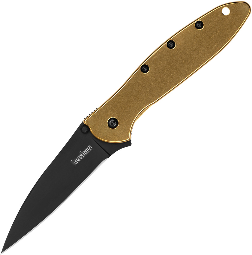 Leek A/O Gold Black PVD Blade