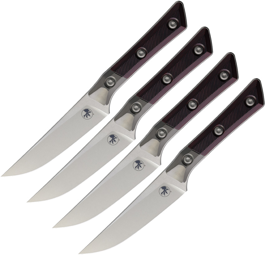 Steak Knife Set Black Cherry