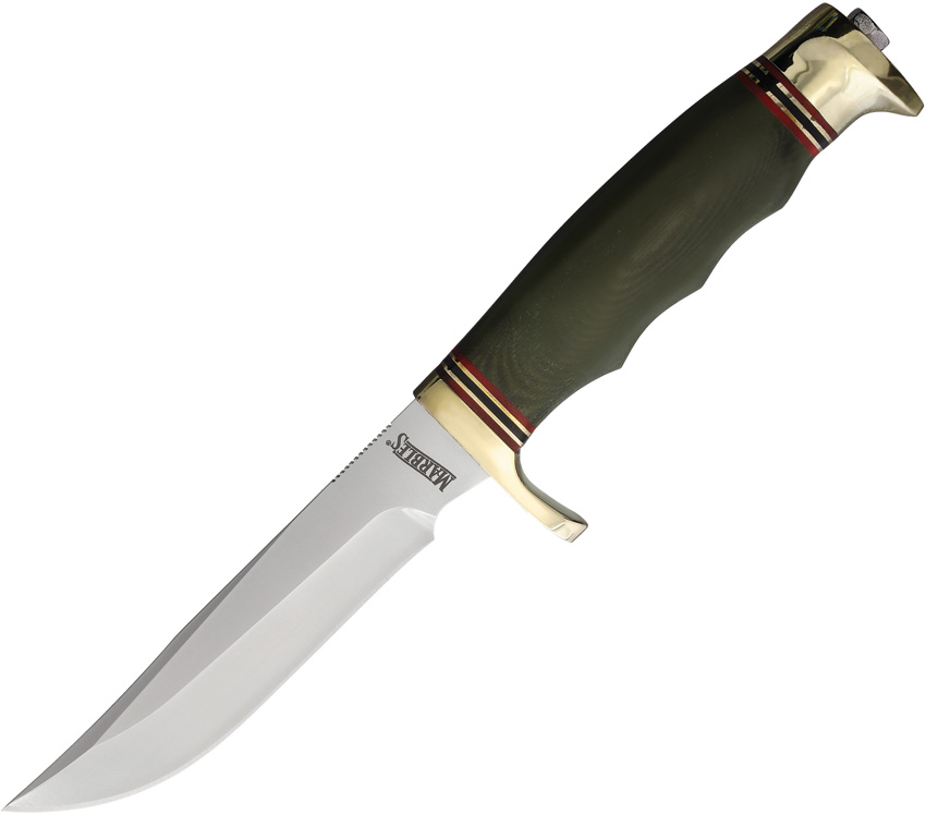 Green Micarta Finger Groove Hu