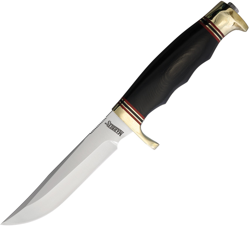 Black Micarta Finger Groove Hu
