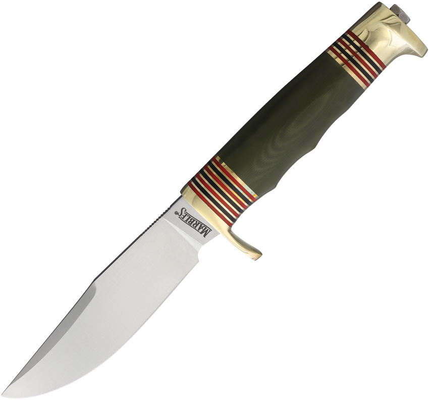 Green Micarta Finger Groove Sk