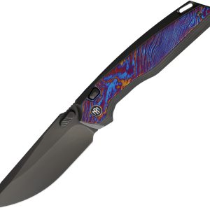 ONE Button Framelock Ti/Timas