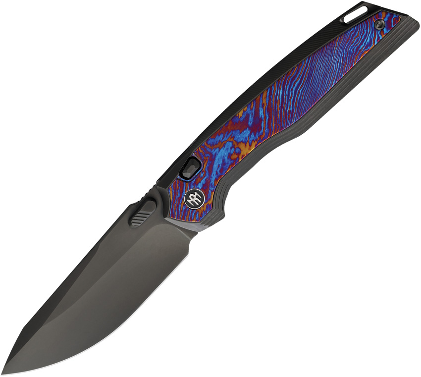 ONE Button Framelock Ti/Timas