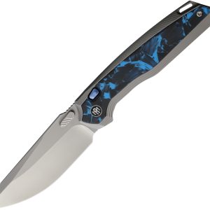 ONE Button Framelock Ti/CF