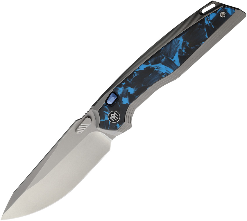 ONE Button Framelock Ti/CF