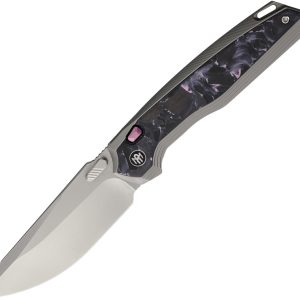 ONE Button Framelock Ti/CF