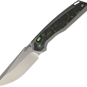 ONE Button Framelock Ti/CF