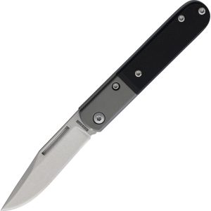 Barlow Black G10 Blue Liner