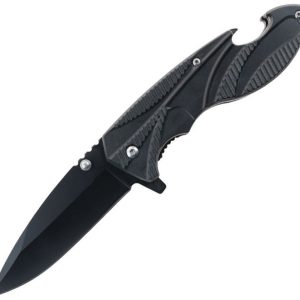 Folding Knife With Bottle Open