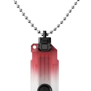 E2 EDC Keychain Flashlight Red