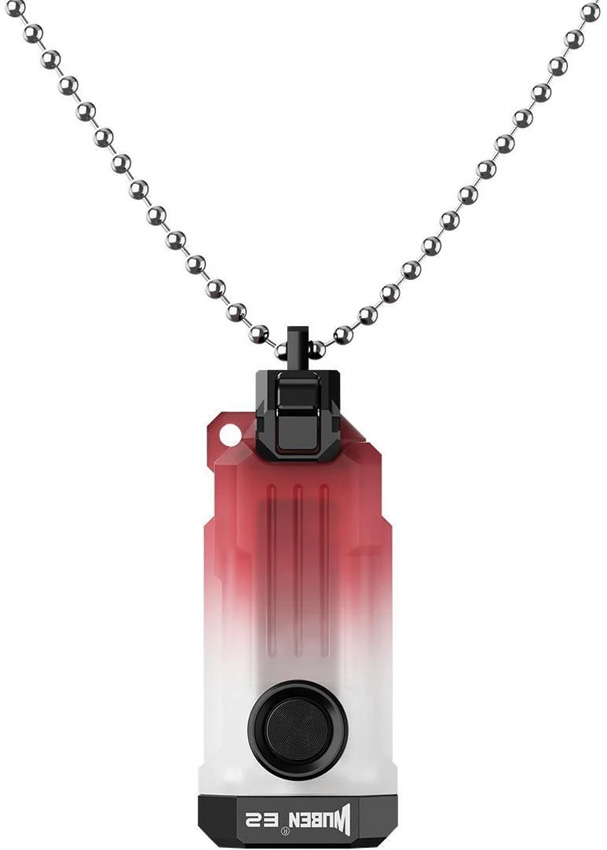 E2 EDC Keychain Flashlight Red