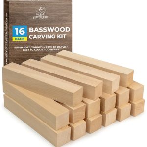 Wood Carving Blocks set 16pcs.