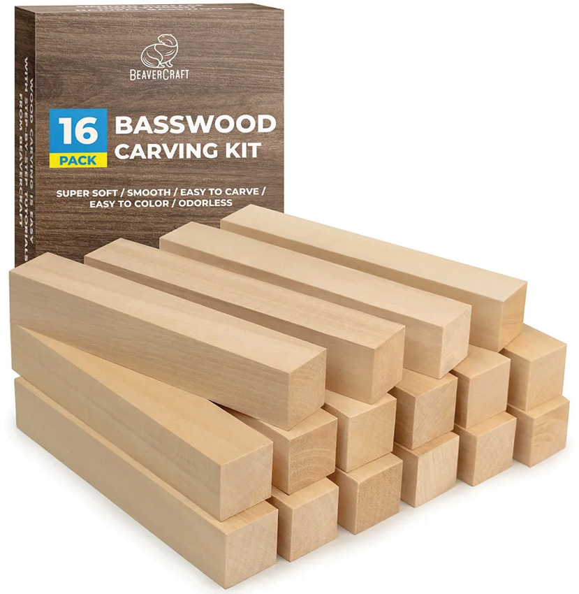 Wood Carving Blocks set 16pcs.