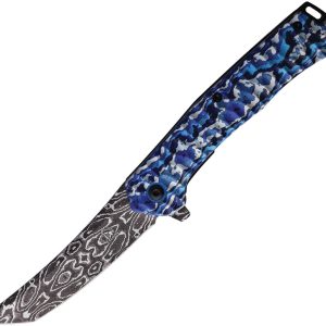 Linerlock A/O Blue/White