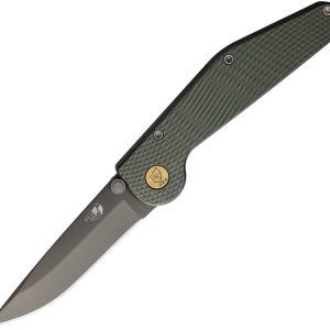 Button Lock Green