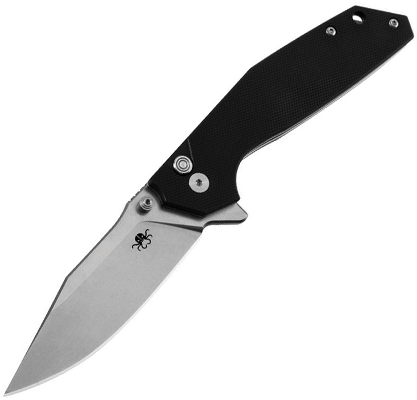 Noir Button Lock Black