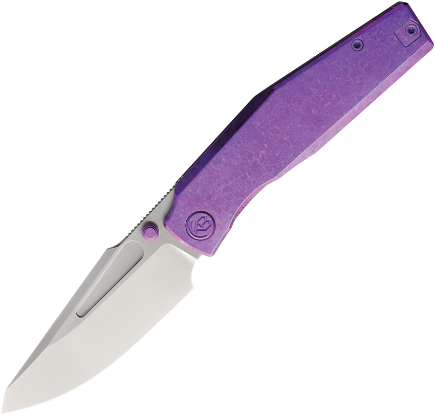 Illusion Framelock Purple Ti