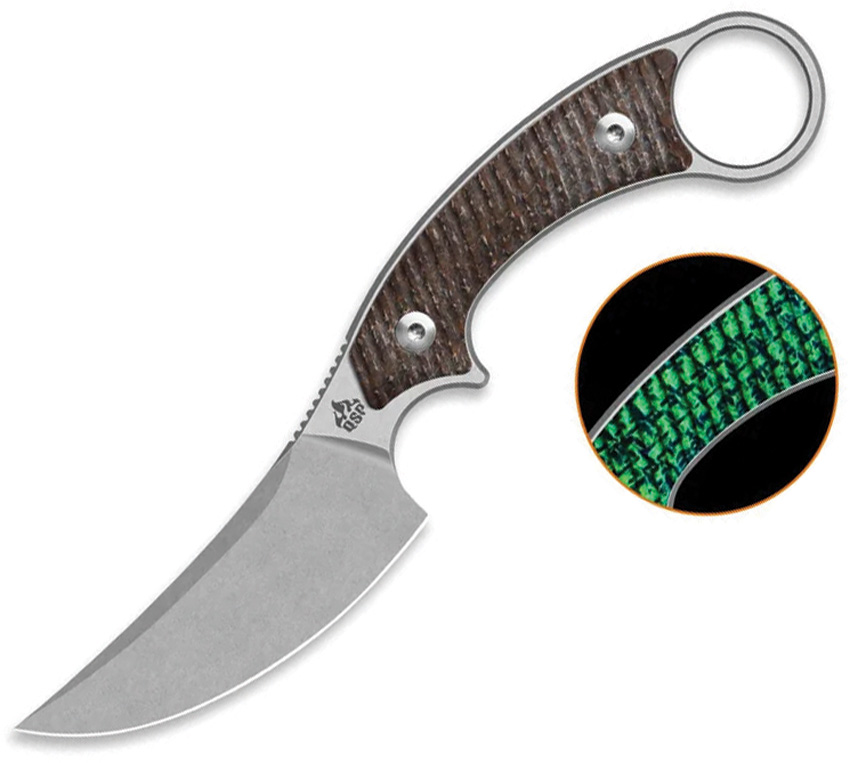 Baby Viper GID Brown Burlap