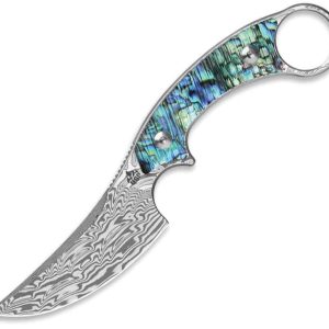 Baby Viper Damascus Abalone