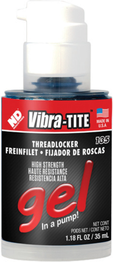 Threadlocker Gel Red 1.18 oz