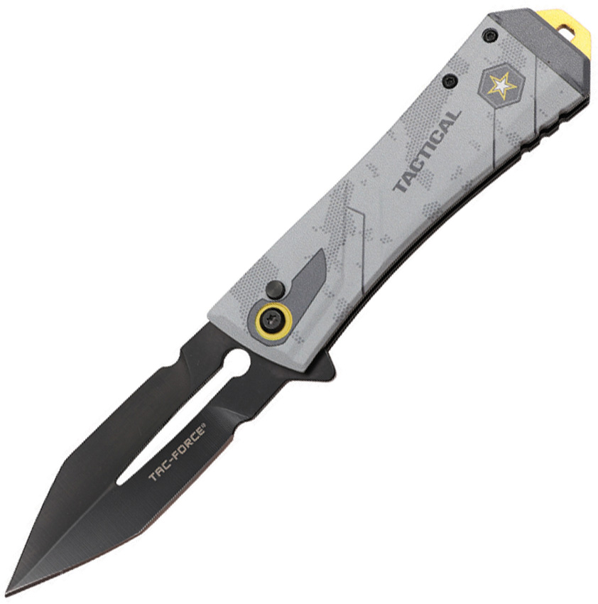 Button Linerlock A/O Gray