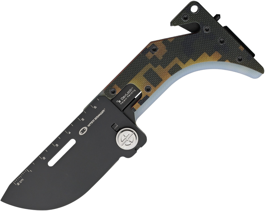 UltraThin Card Knife Camo