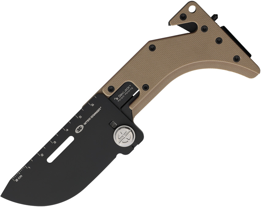 UltraThin Card Knife Tan