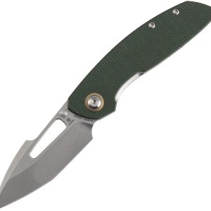 Link Linerlock Green Mic