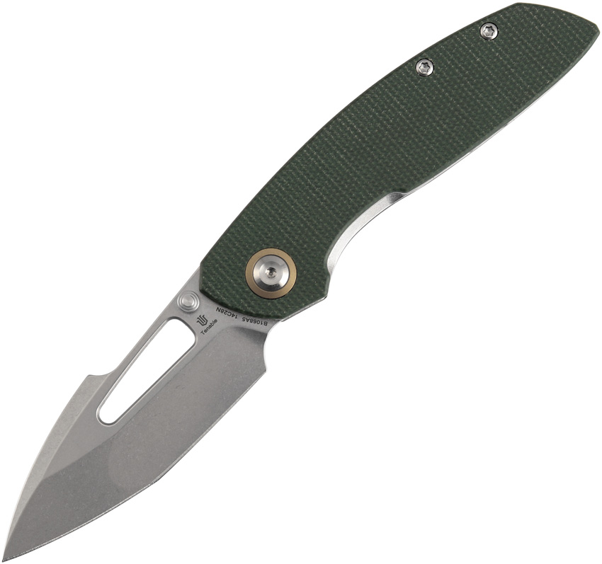 Link Linerlock Green Mic