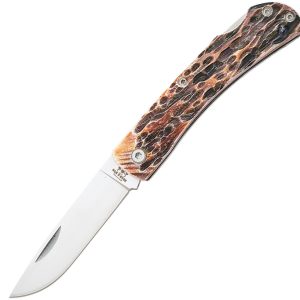 Lockback India Stag Bone