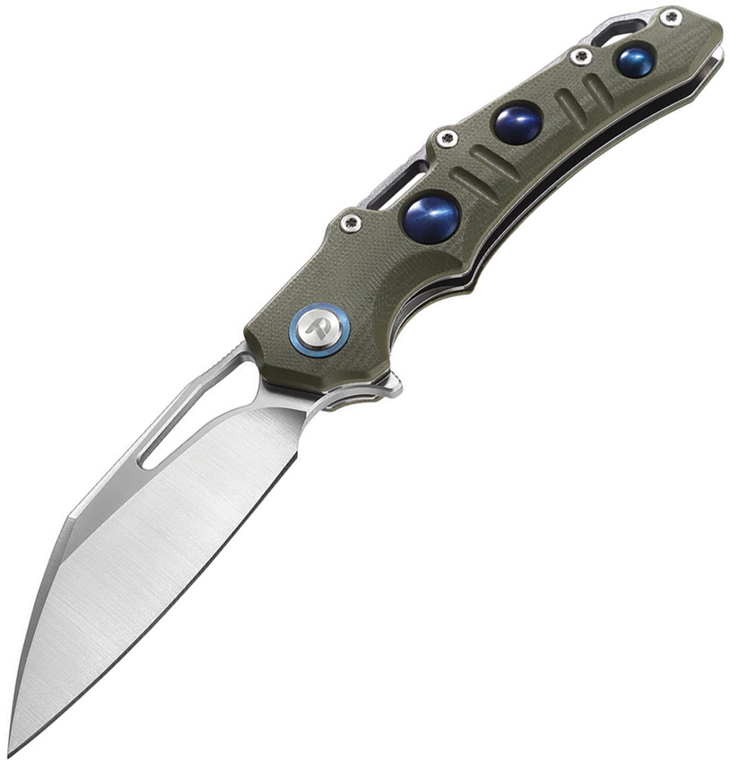 Linerlock Micarta OD Green