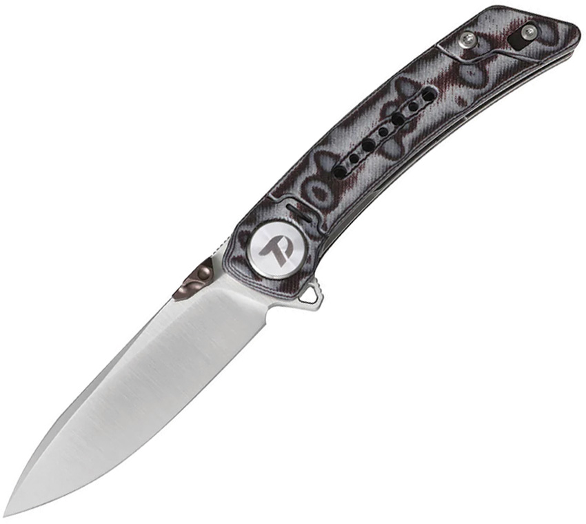 Linerlock Micarta Gray