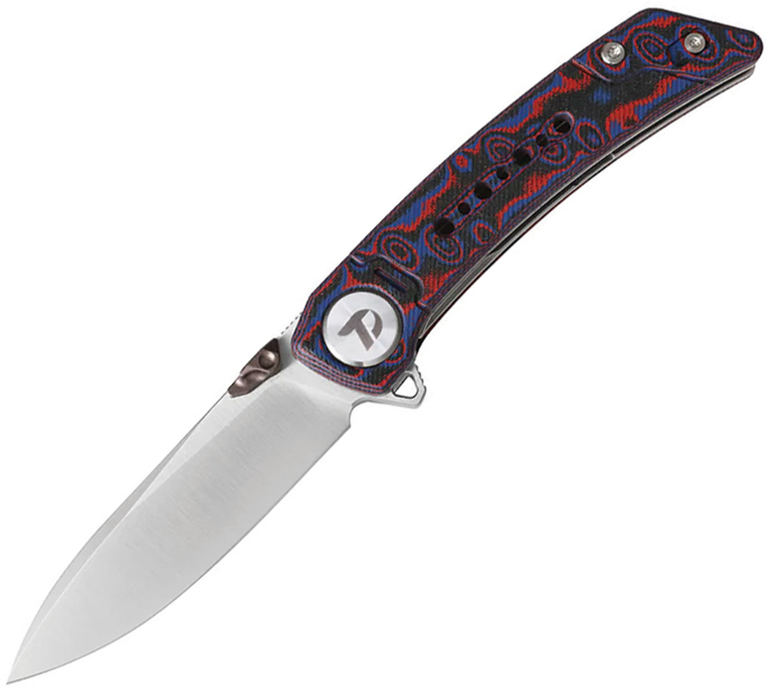 Linerlock Micarta Red